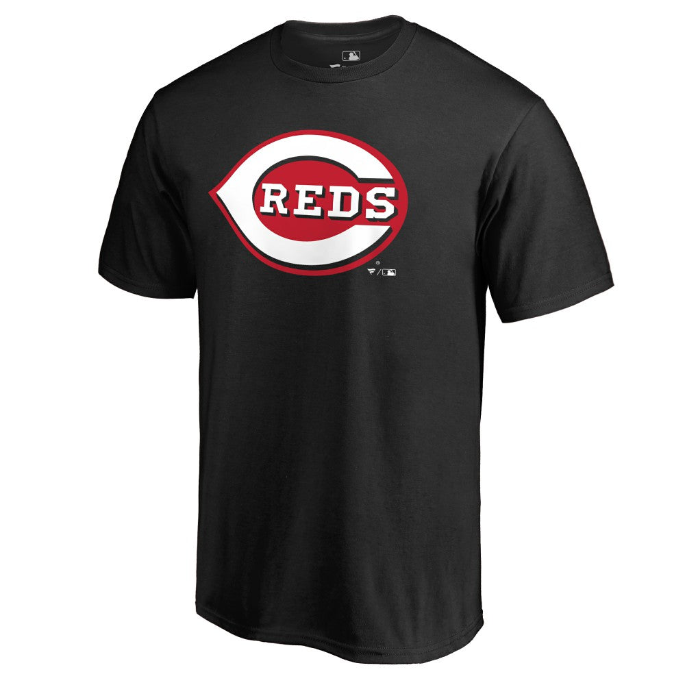 Cincinnati Reds Team Wordmark T-Shirt - Black T-shirts