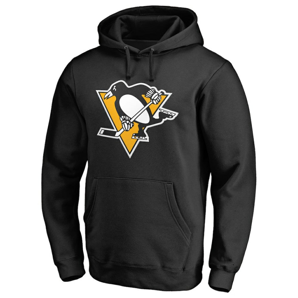 NHL Kris Letang Pittsburgh Penguins Backer Pullover Hoodie - Black