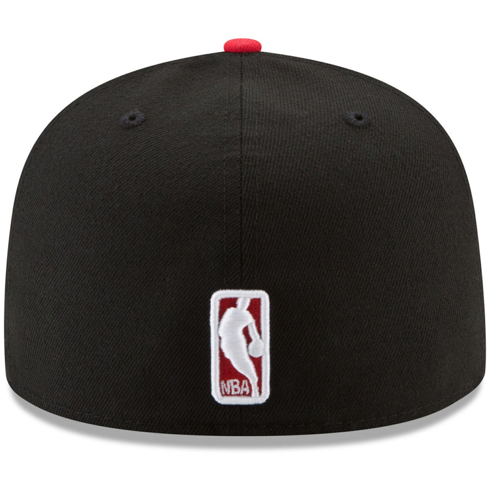 Portland Trail Blazers Team Color 2-Tone 59FIFTY Fitted Hat Black/Red