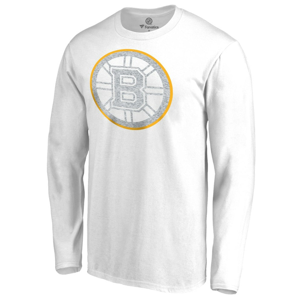 NHL Boston Bruins White Out Long Sleeve T-Shirt - White