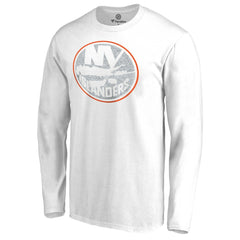 NHL New York Islanders White Out Long Sleeve T-Shirt - White