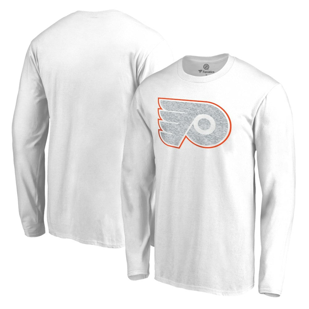 NHL Philadelphia Flyers White Out Long Sleeve T-Shirt - White