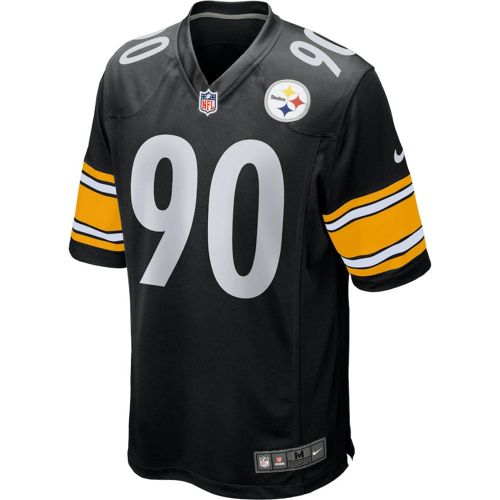 T.J. Watt Pittsburgh Steelers Youth Game Jersey Black