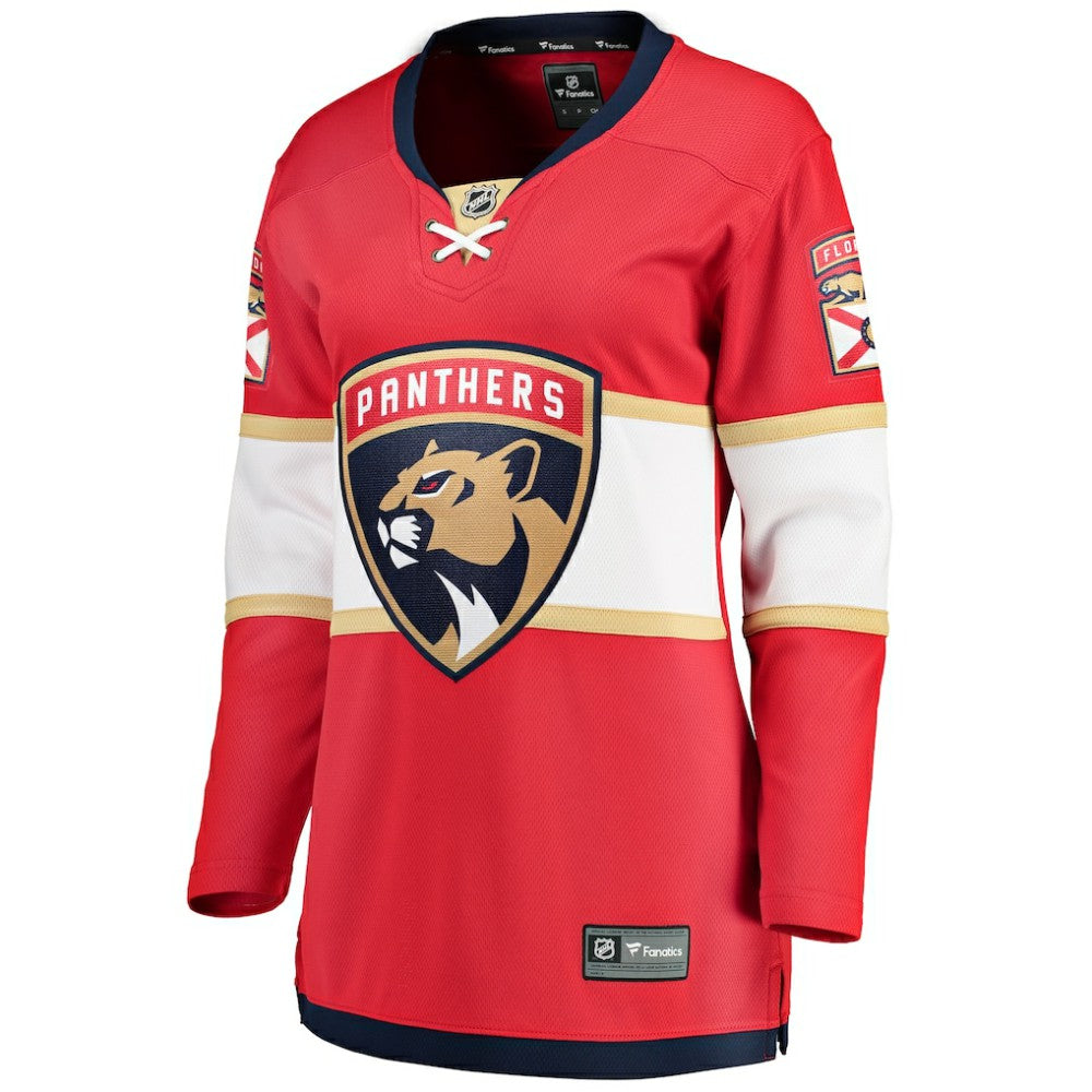 NHL Florida Panthers Fanatics Women's Home Breakaway Jersey - Red