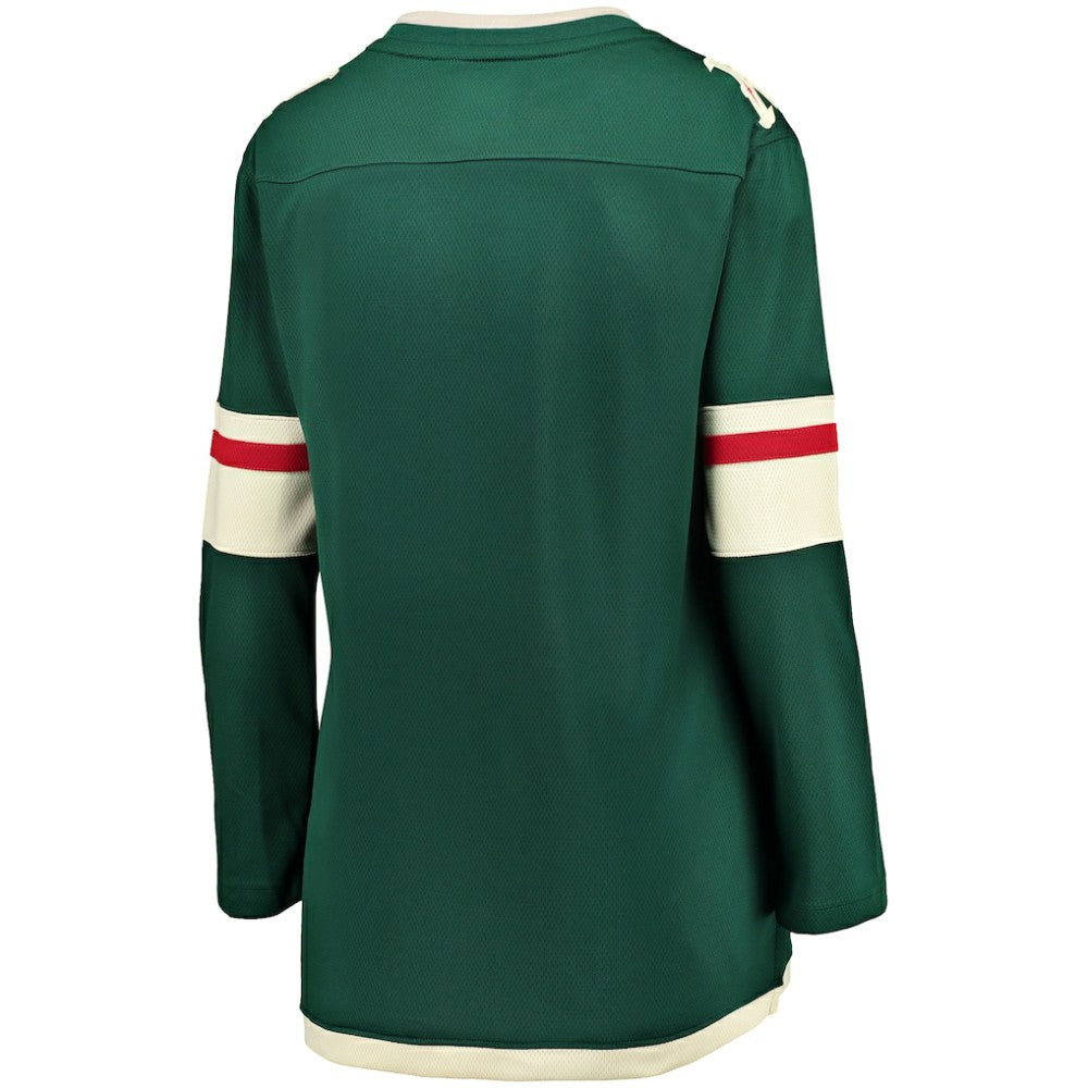 NHL Minnesota Wild Fanatics Women's Home Breakaway Jersey - Green