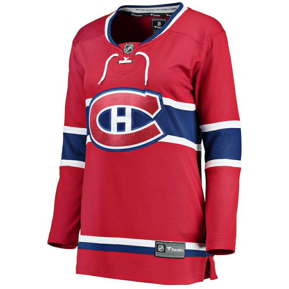 NHL Montreal Canadiens Fanatics Women's Home Breakaway Jersey - Red