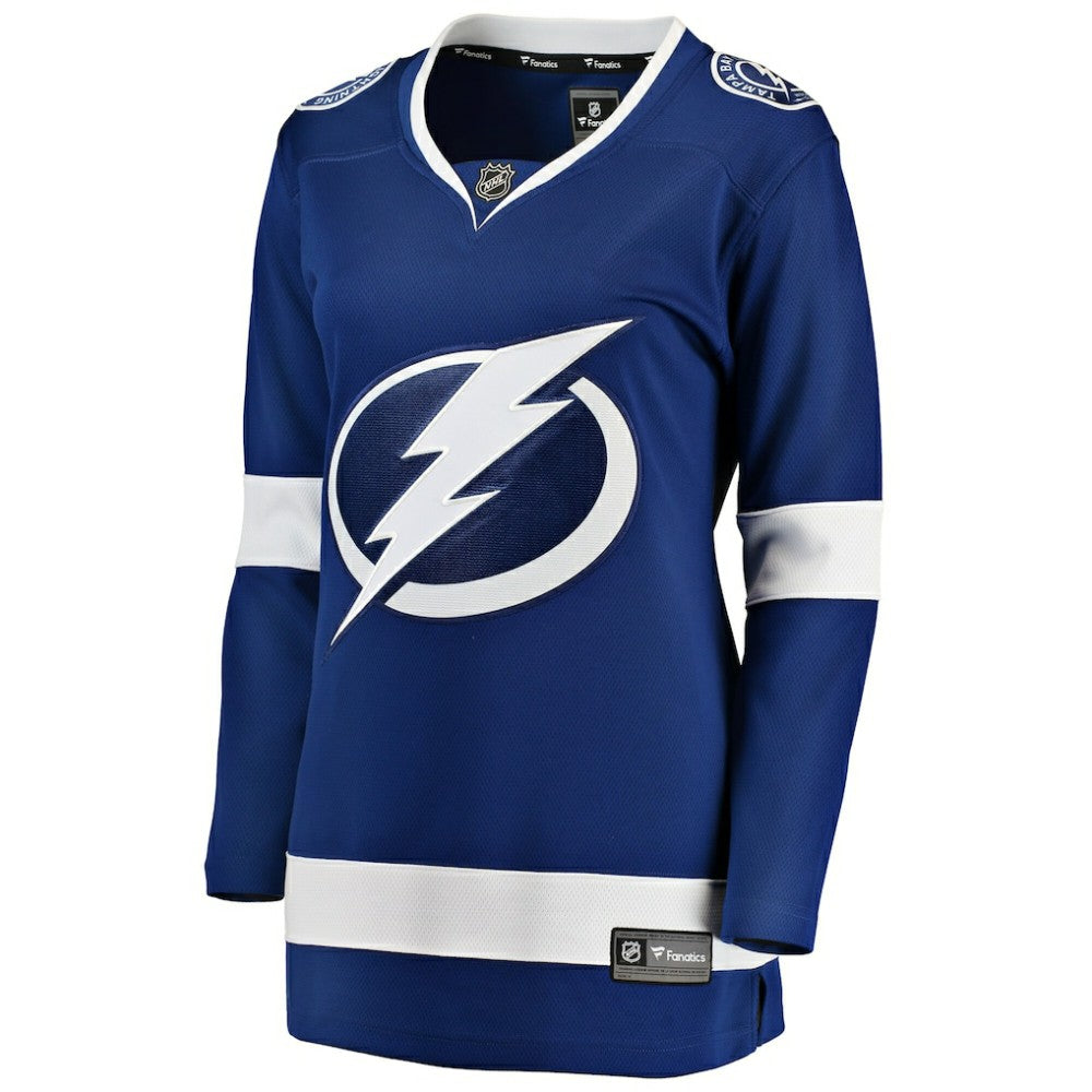 NHL Tampa Bay Lightning Fanatics Women's Home Breakaway Jersey - Blue
