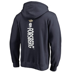 NHL Filip Forsberg Nashville Predators Backer Pullover Hoodie - Navy