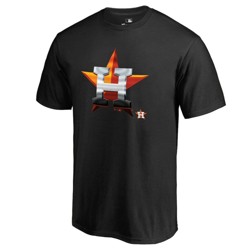 Houston Astros Midnight Mascot T-Shirt - Black T-shirts