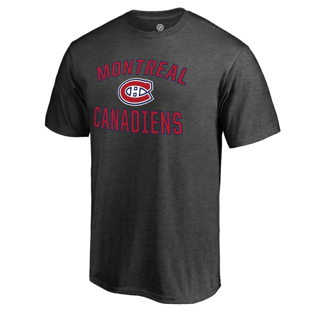NHL Montreal Canadiens Victory Arch T-Shirt - Heathered Gray