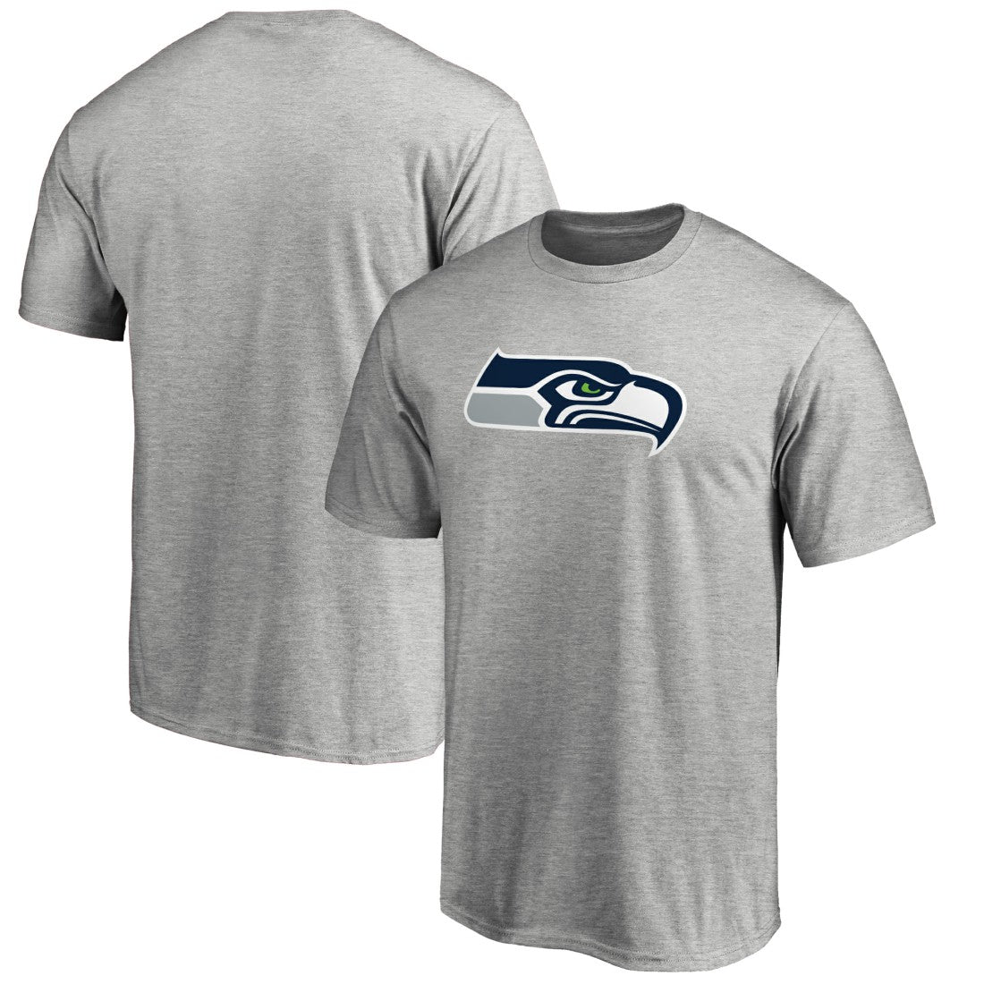Seattle Seahawks Primary Logo T-Shirt Heathered Gray