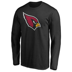 Arizona Cardinals Primary Logo Long-Sleeve T-Shirt Black
