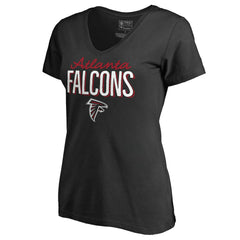 Atlanta Falcons Women's Nostalgia T-Shirt Black