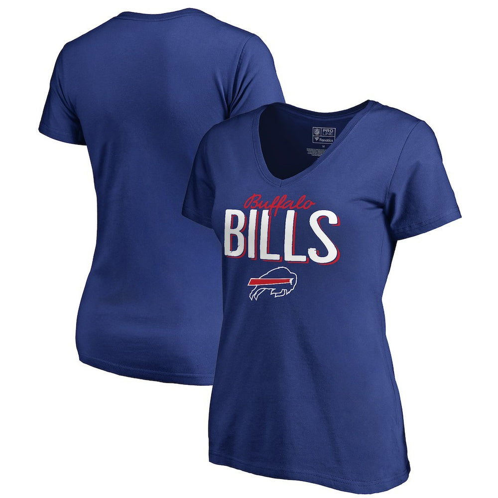 Buffalo Bills Women's Nostalgia T-Shirt Royal