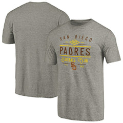 San Diego Padres Cooperstown Collection Doubleday Tri-Blend T-Shirt - Gray T-shirts