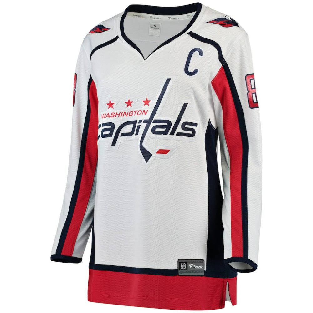 NHL Alexander Ovechkin Washington Capitals Fanatics Women's Away Breakaway Jersey - White