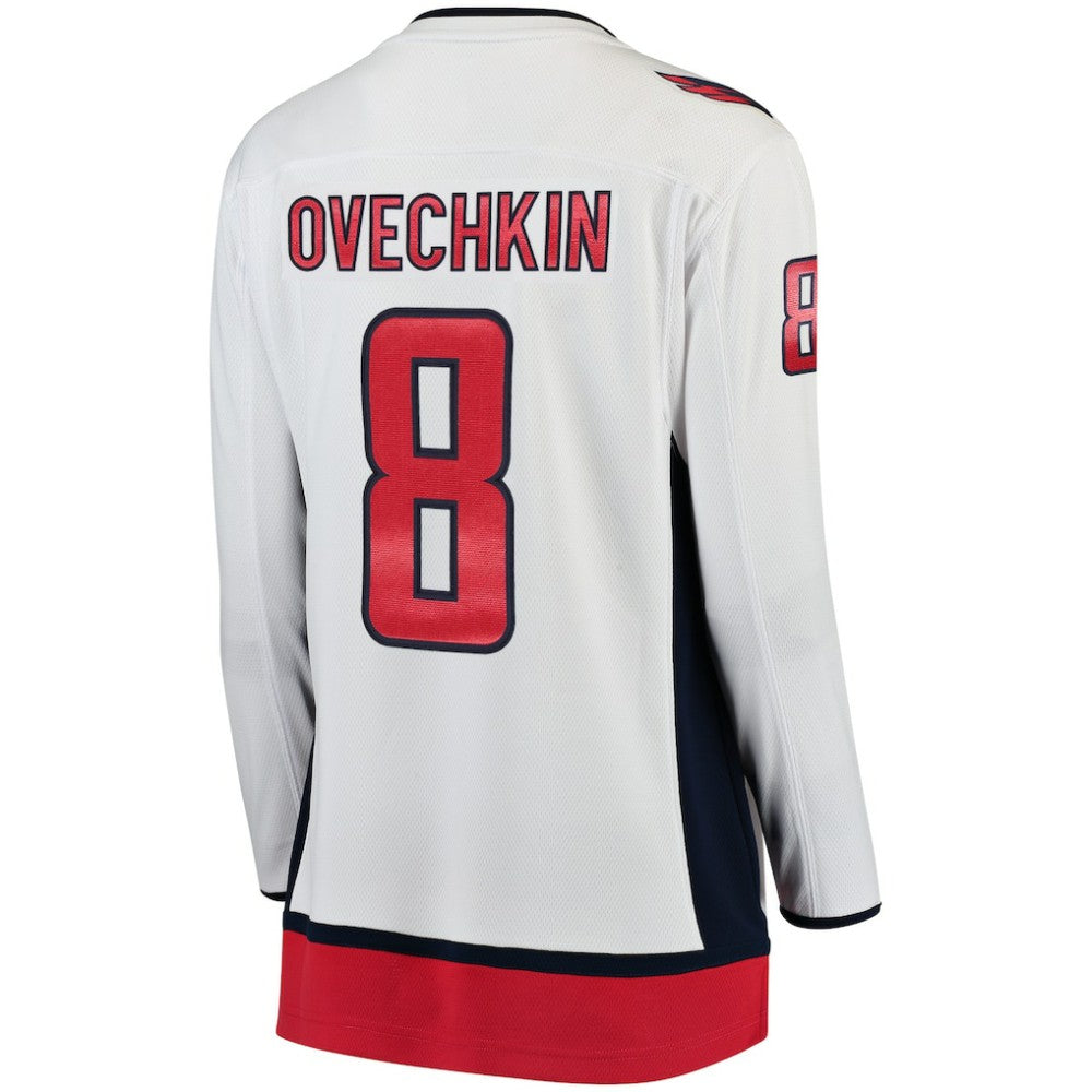 NHL Alexander Ovechkin Washington Capitals Fanatics Women's Away Breakaway Jersey - White