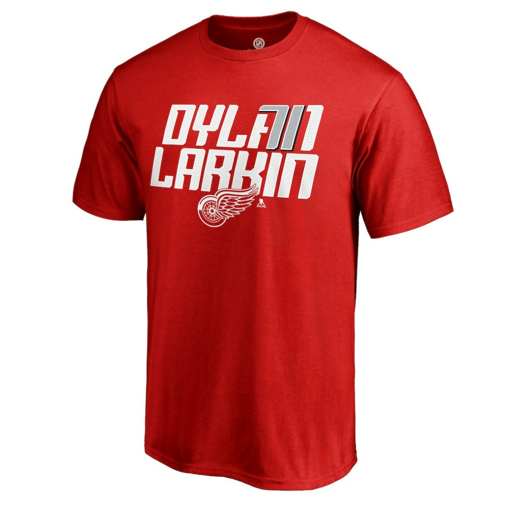 NHL Dylan Larkin Detroit Red Wings Hometown Collection DL71 T-Shirt - Red