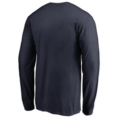 Minnesota Timberwolves Gradient Logo Long Sleeve T-Shirt Navy