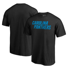Carolina Panthers Wordmark T-Shirt Black