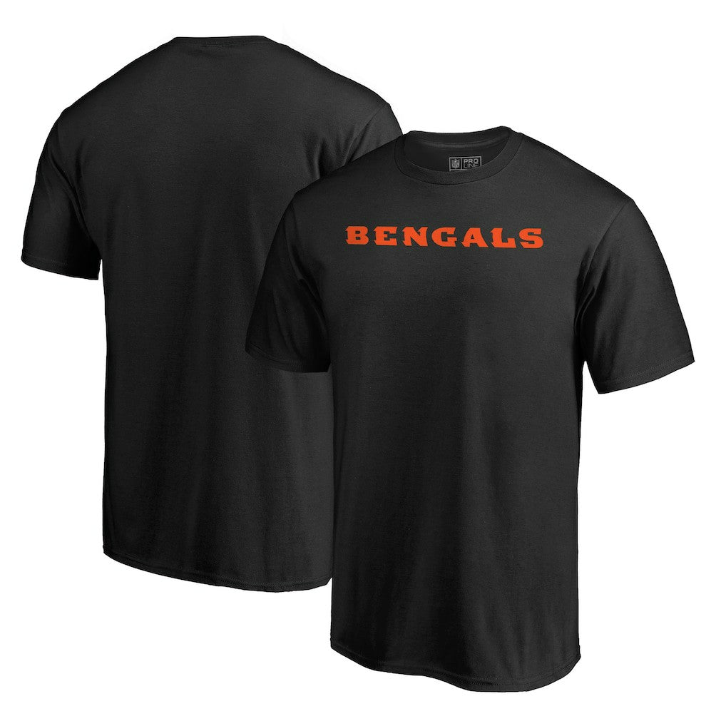 Cincinnati Bengals Wordmark T-Shirt Black