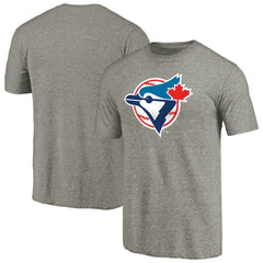 Toronto Blue Jays Cooperstown Collection Forbes Tri-Blend T-Shirt - Ash T-shirts