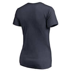 Seattle Seahawks Women's Arriba V-Neck T-Shirt Navy