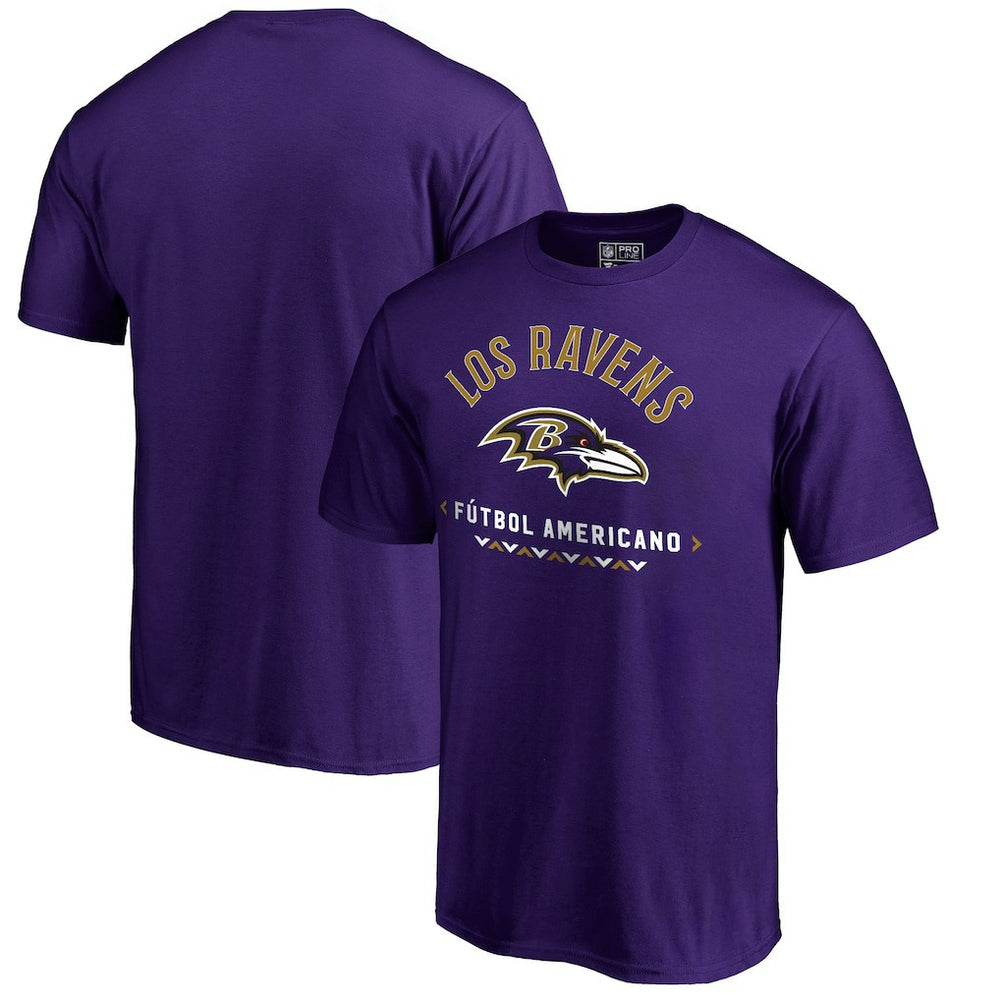 Baltimore Ravens Futbol Americano T-Shirt Purple