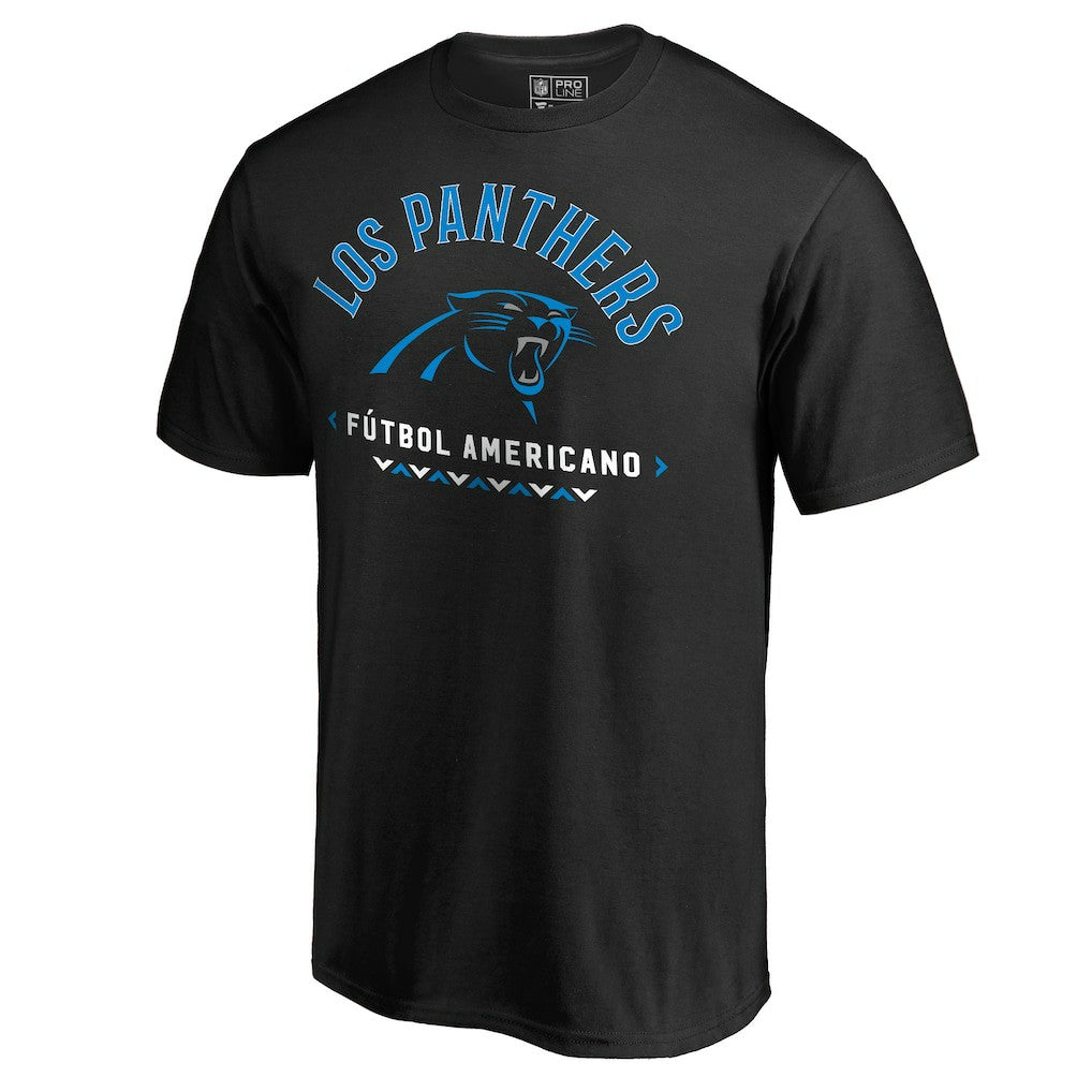 Carolina Panthers Futbol Americano T-Shirt Black