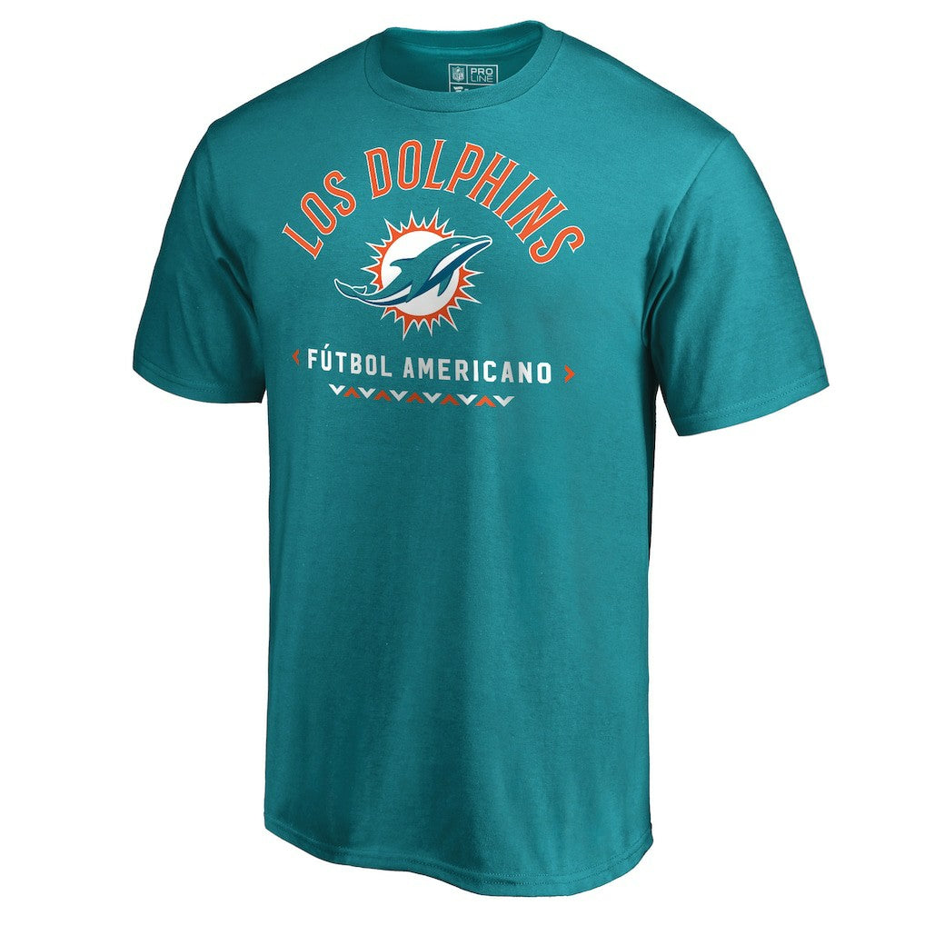 Miami Dolphins Futbol Americano T-Shirt Aqua