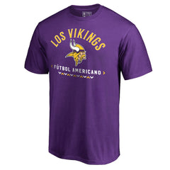 Minnesota Vikings Futbol Americano T-Shirt Purple