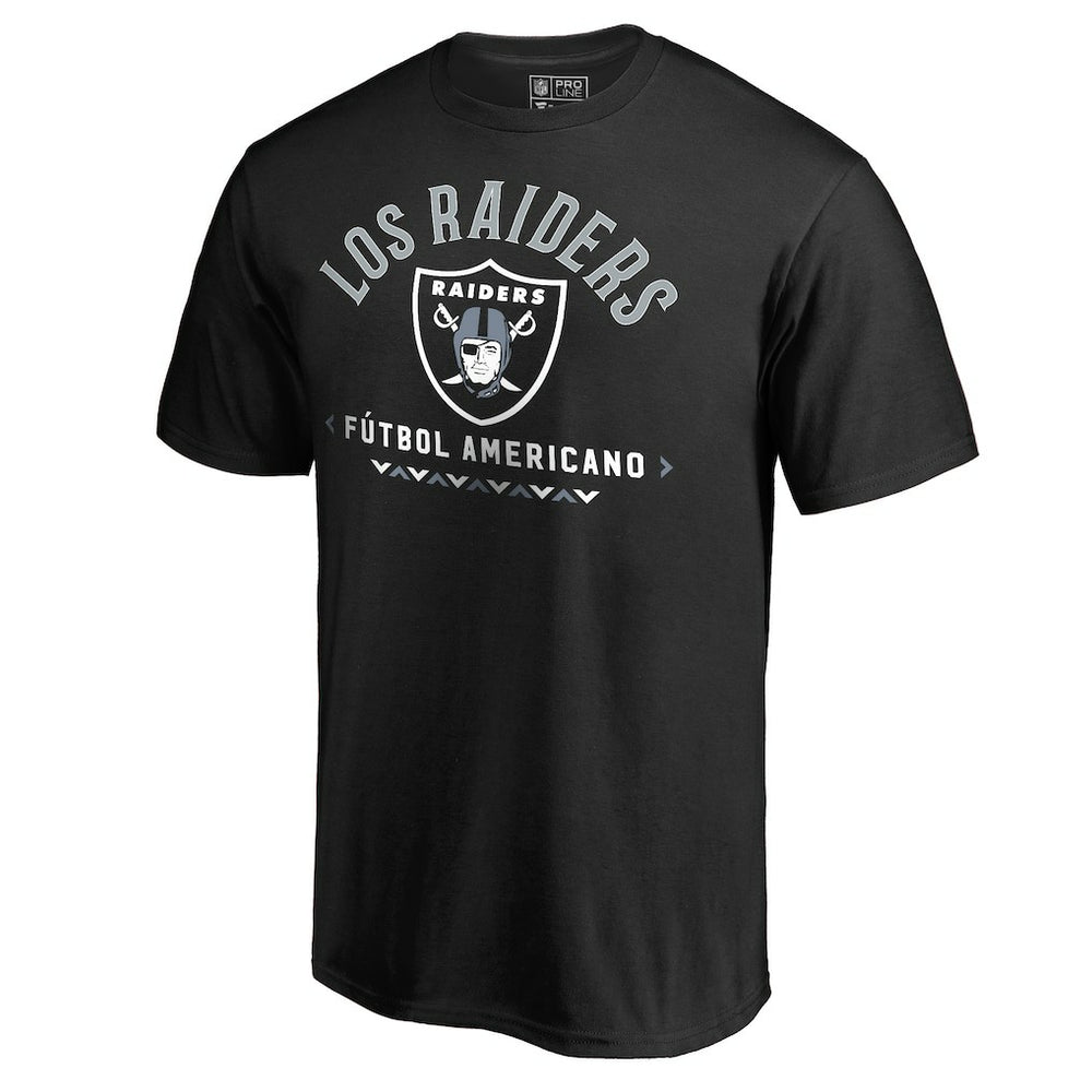 Las Vegas Raiders Futbol Americano T-Shirt Black