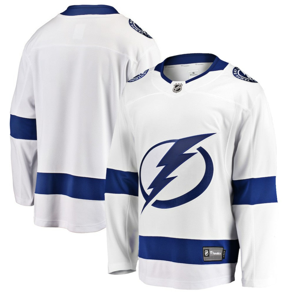 NHL Tampa Bay Lightning Fanatics Breakaway Away Jersey - White