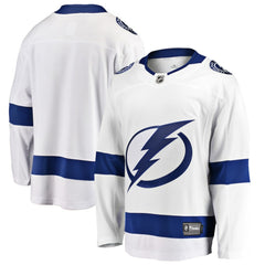 NHL Tampa Bay Lightning Fanatics Breakaway Away Jersey - White