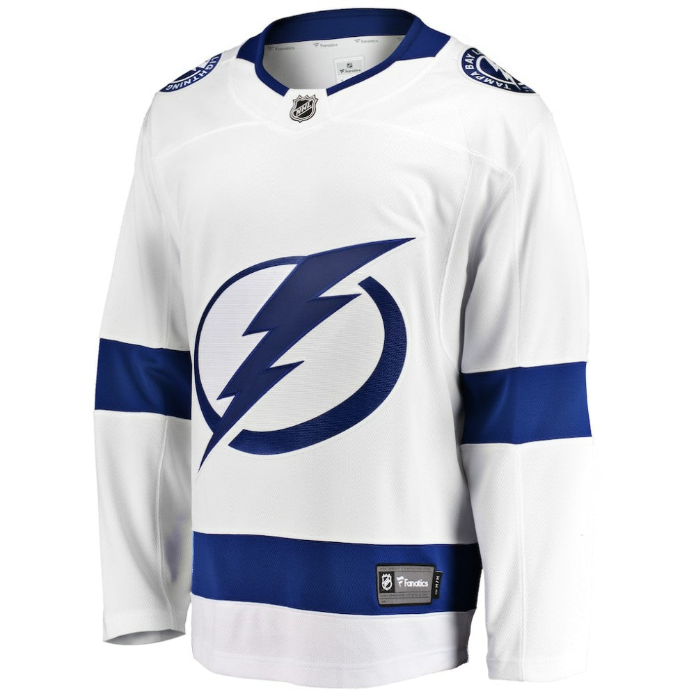 NHL Tampa Bay Lightning Fanatics Breakaway Away Jersey - White