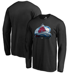 NHL Colorado Avalanche Midnight Mascot Long Sleeve T-Shirt - Black