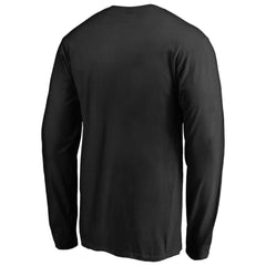 NHL Colorado Avalanche Midnight Mascot Long Sleeve T-Shirt - Black