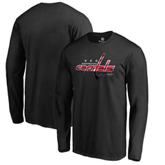 NHL Washington Capitals Midnight Mascot Long Sleeve T-Shirt - Black