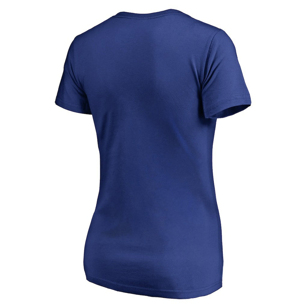 Indianapolis Colts Women's Victory Script V-Neck T-Shirt -Royal