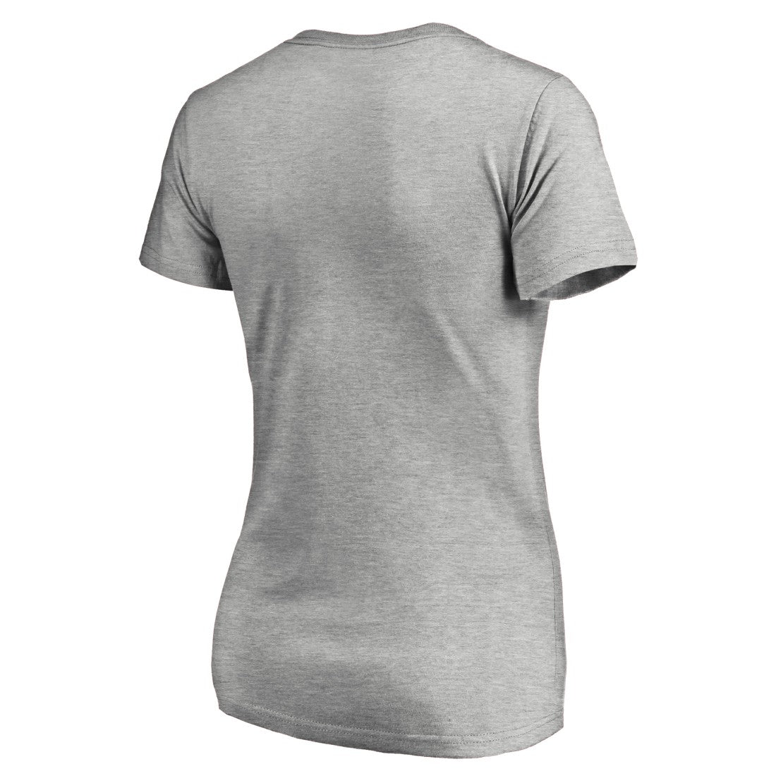 Detroit Lions Women's Victory Script V-Neck T-Shirt Heathered Gray