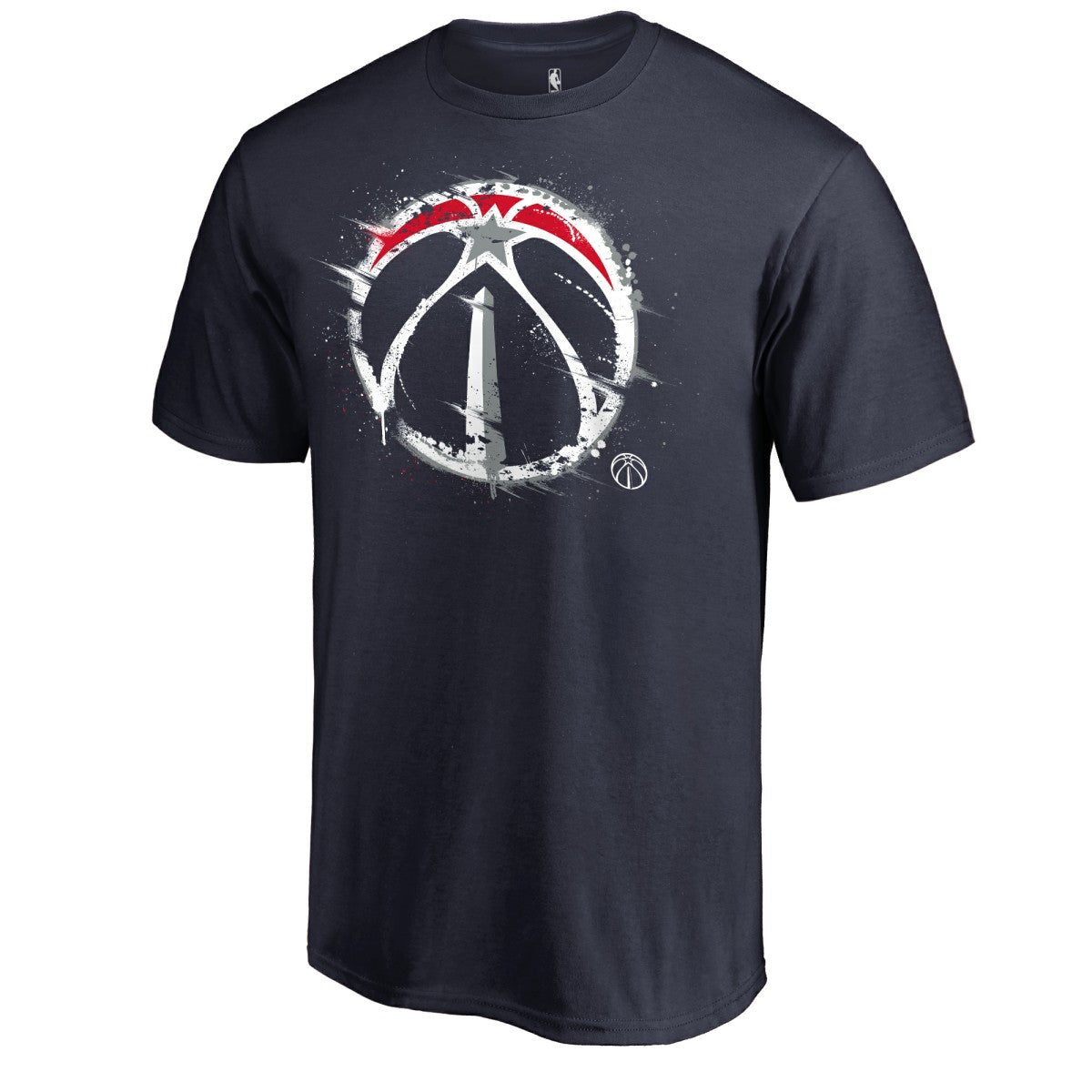 Washington Wizards Splatter Logo T-Shirt Navy