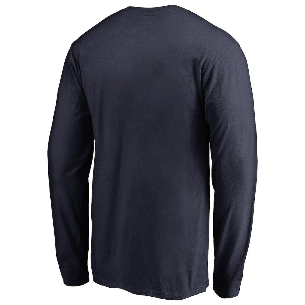 Indiana Pacers Splatter Logo Long Sleeve T-Shirt Navy
