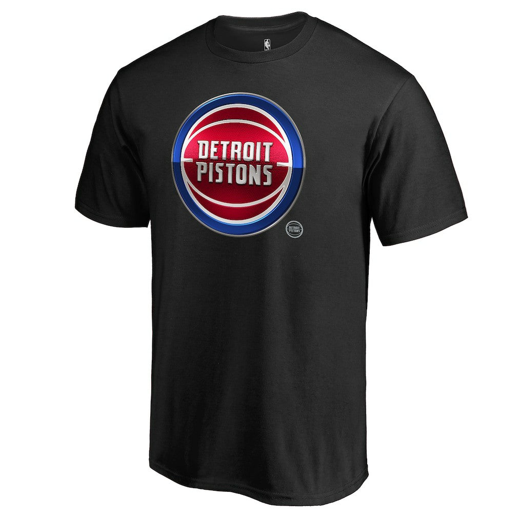 Detroit Pistons Midnight Mascot T-Shirt Black