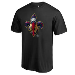 New Orleans Pelicans Midnight Mascot 2 T-Shirt Black