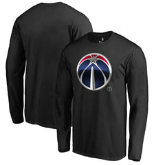 Washington Wizards Midnight Mascot Long Sleeve T-Shirt Black
