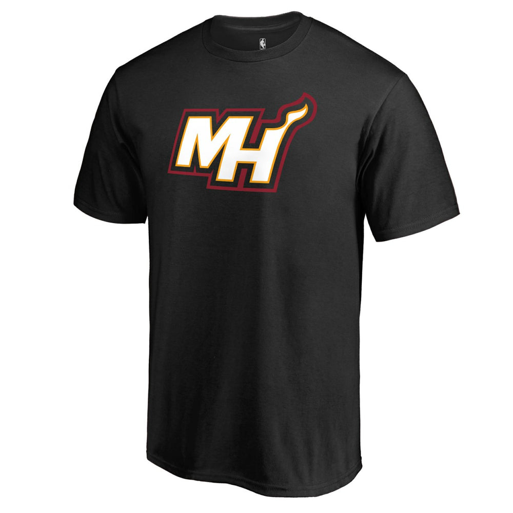 Miami Heat Alternate Logo T-Shirt Black