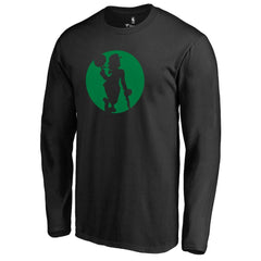 Boston Celtics Alternate Logo Long Sleeve T-Shirt Black