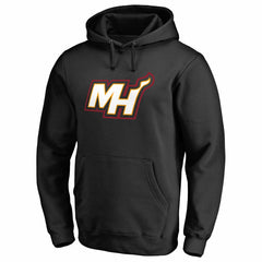 Miami Heat Alternate Logo Pullover Hoodie Black