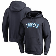 Oklahoma City Thunder Wordmark Pullover Hoodie Navy