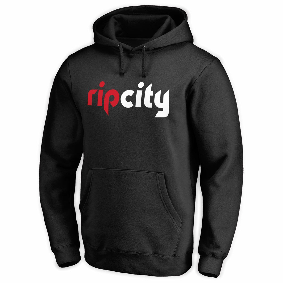 Portland Trail Blazers Wordmark Pullover Hoodie Black
